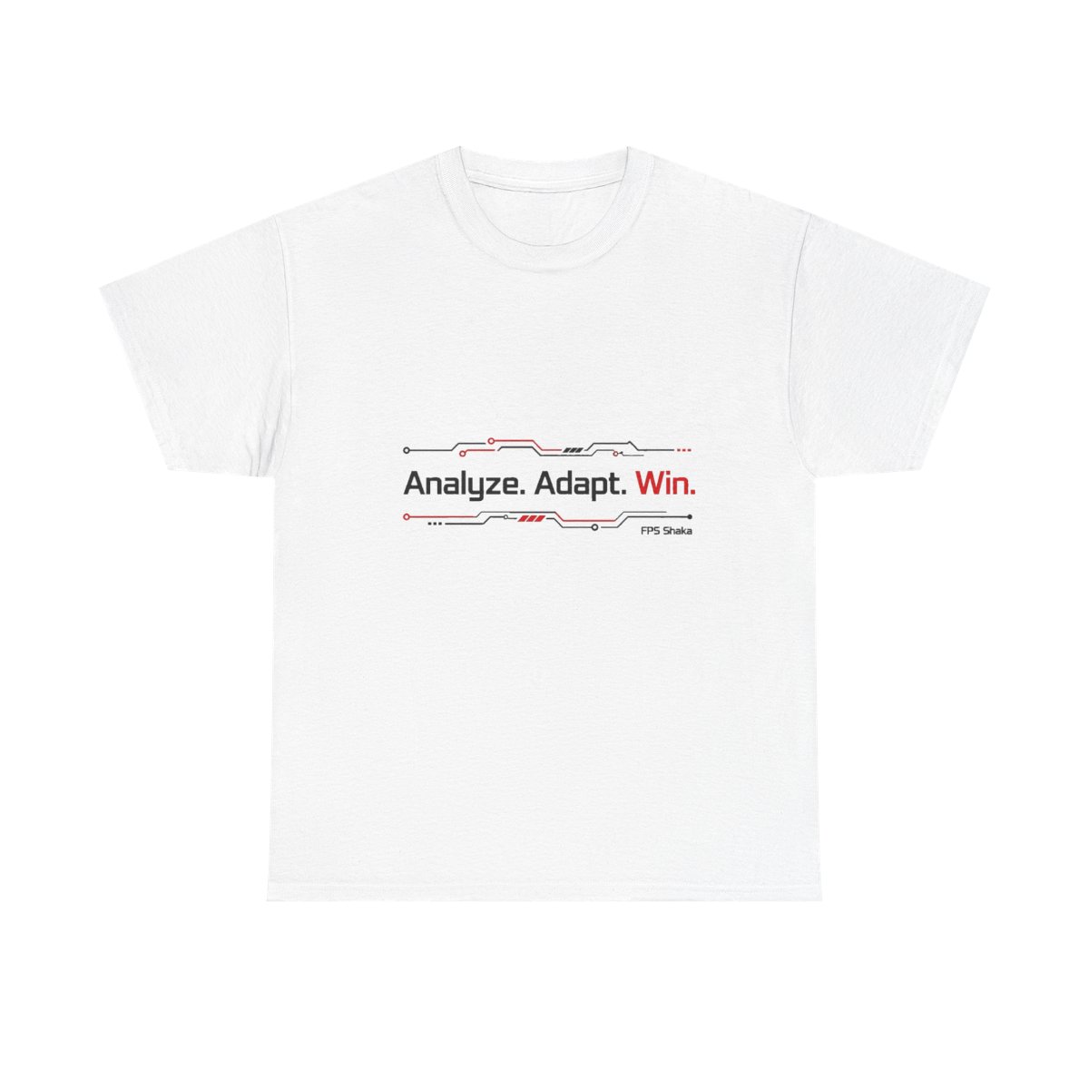 FPS Shaka "Analyze. Adapt. Win." Unisex Tee - Official t-shirts merchandise