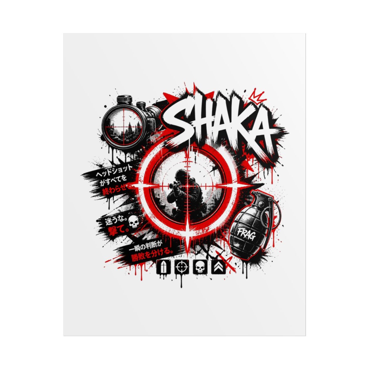 FPS Shaka "SHAKA" Poster - Official posters merchandise